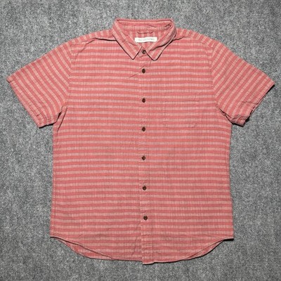OUTERKNOWN Button Up Organic Cotton Camping Hiking Gorpcore Men Size Medium
