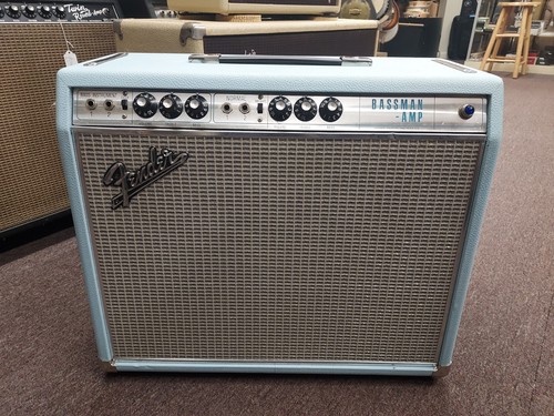 1967 Fender Bassman Amp 1x12 Combo Conversion Mather Cabinet