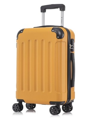 Koffer Suitcase, Trolley Reisekoffer, Rollkoffer Handgepäck mit 4 Rollen