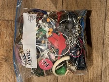 5 Pounds Vintage to Modern Costume Mystery Jewelry Craft Junk Tangled Estate Lot