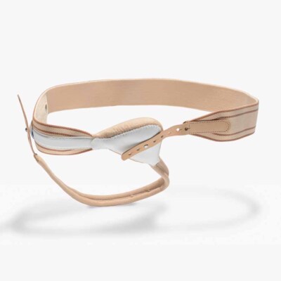 Bort HerniaFix Elastisches Federbruchband mit anat. Pelotte, kurze Feder