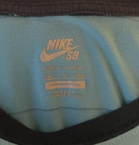Nike VINTAGE SB 3/4 Sleeve Dri-Fit Shirt Size XXL RARE HARD TO 