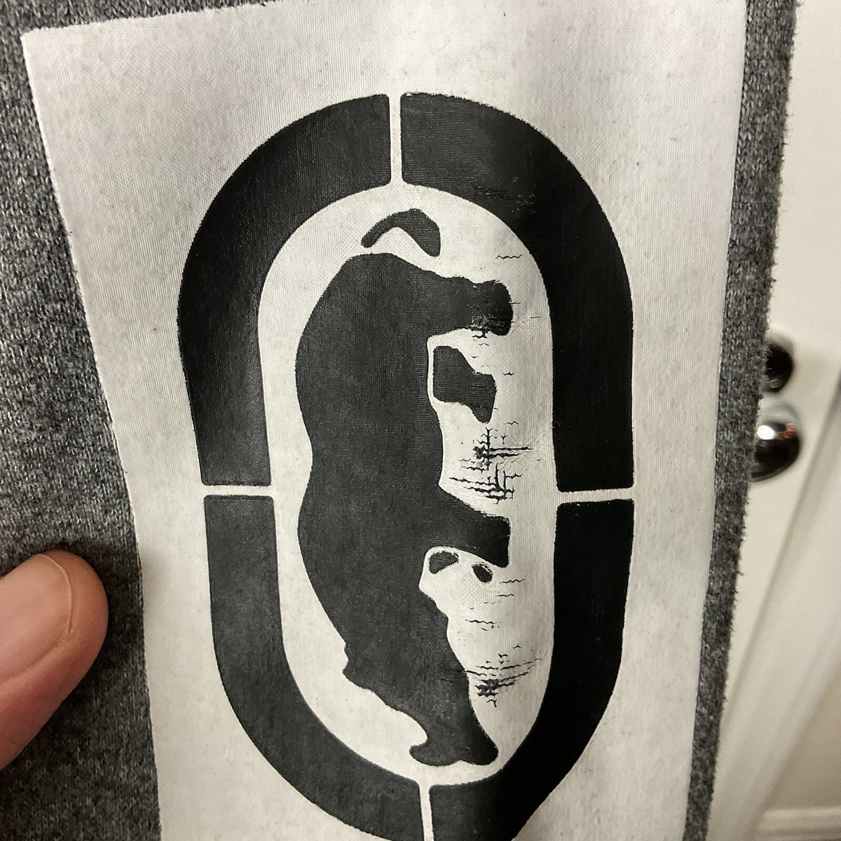 Ecko Unltd Men's Gray Skater Grunge LongSleeve Full Zip Hoodie