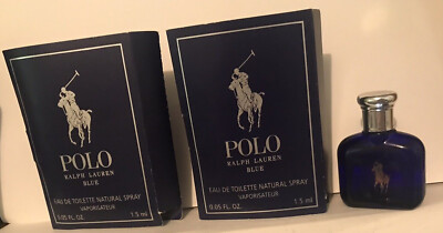 Ralph Lauren Polo BLUE Eau de Toilette Mini splash bottle