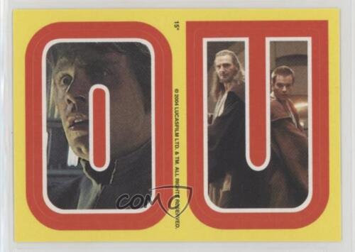2004 Topps Star Wars Heritage Stickers O U #15 d8k - Picture 1 of 3
