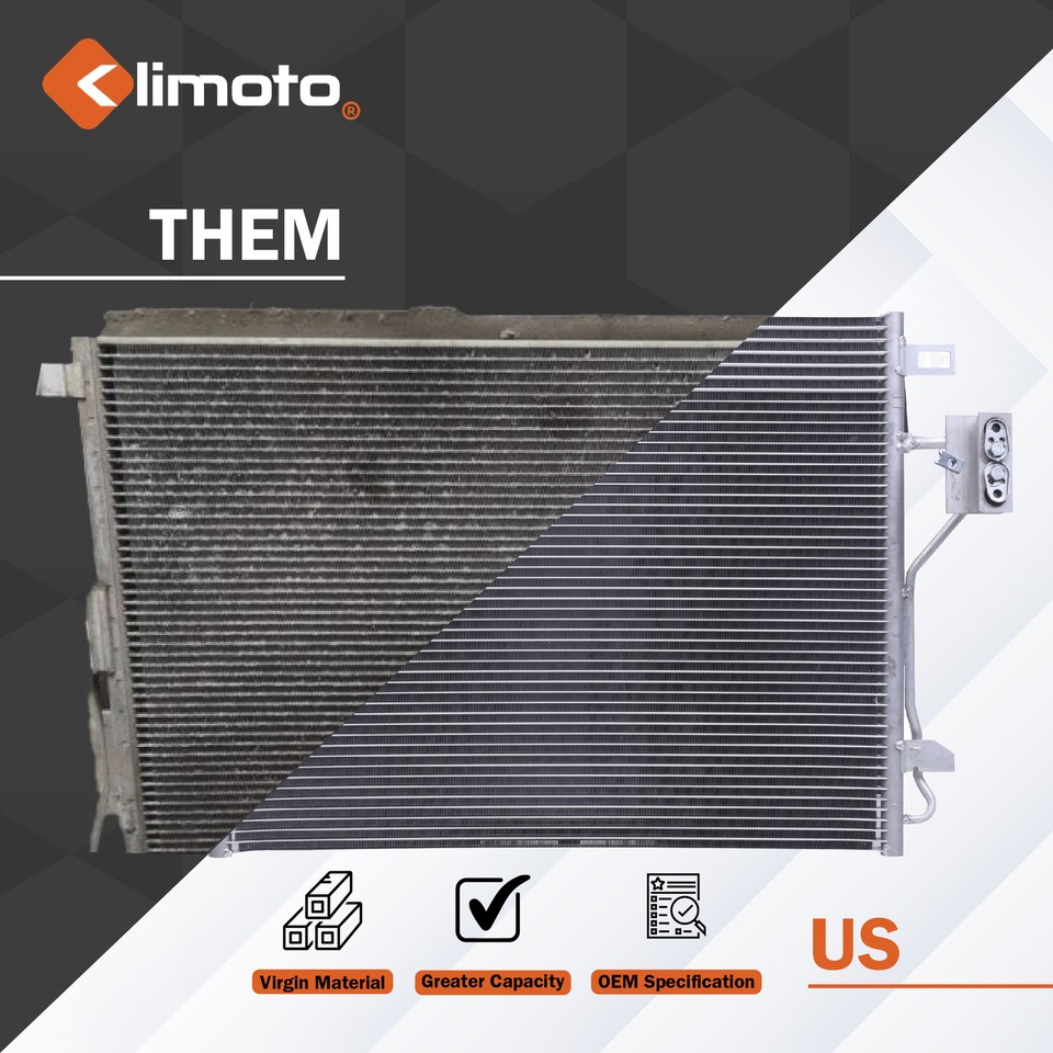 AC Condenser For 1988-1989 Chevrolet S10 Blazer; GMC: 1992-1994 Jimmy ...