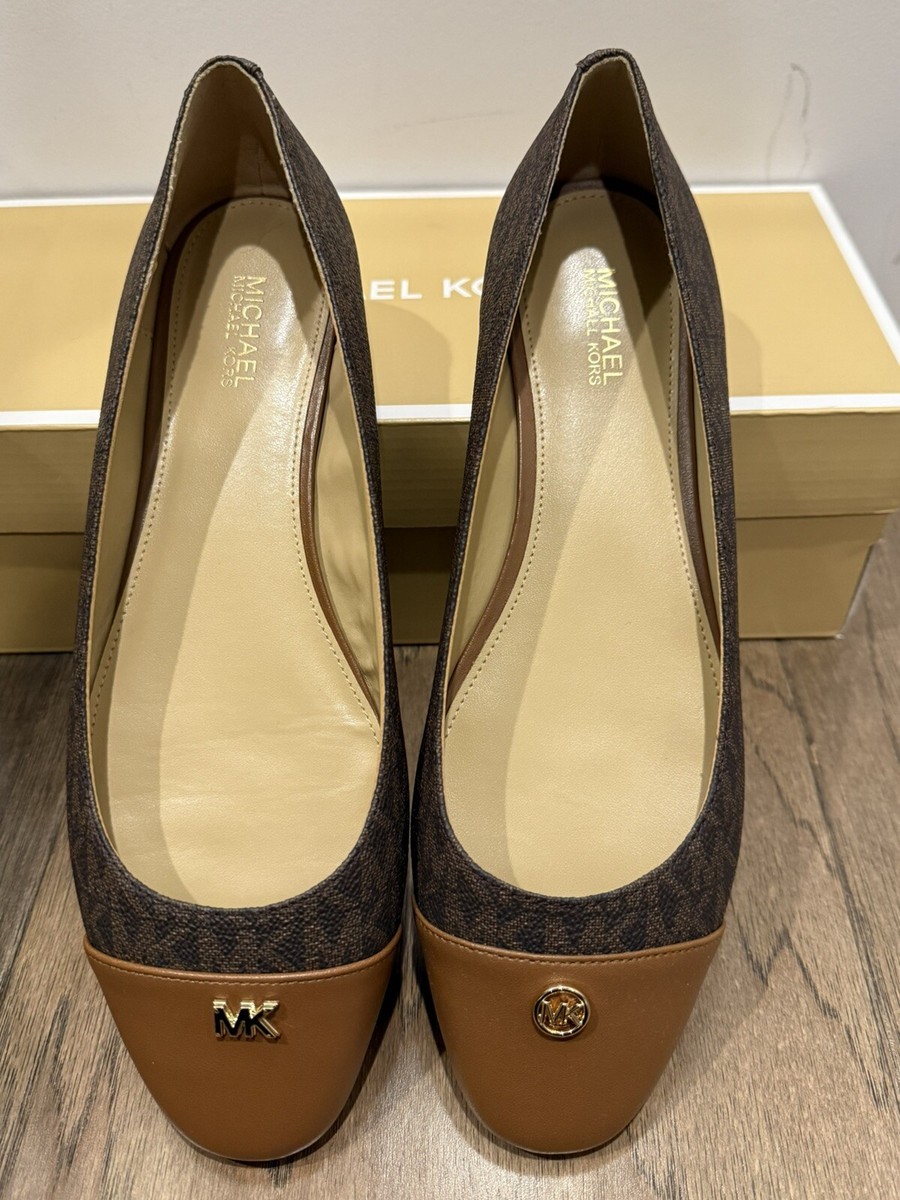 New Michael Kors Women's Whitney Flex Ballet Flat Shoe Size - Main Image