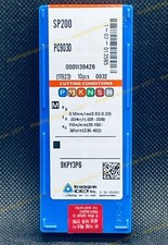 Korloy SP200 PC9030 10 PCS Carbide Cutoff Inserts NEW