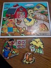 5 Piece Sesame Street Fun On The Farm Wooden Puzzle 376 - 04 — photo 2