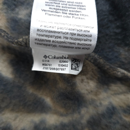 Columbia Jacket Boys Extra Large Brown Camo Fleece Zing Hike Camp Hunt Outdoors - Picture 14 of 14
