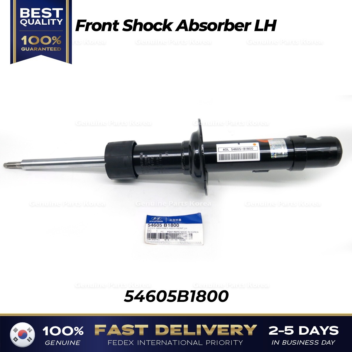ライブマン ⭐Genuine⭐ Front Shock Absorber LH 54605B1800 for Hyundai Genesis