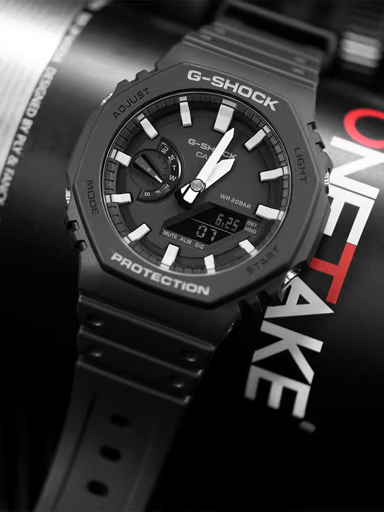 Reloj Casio G-Shock 2100 Serie Negra GA-2100-1AER