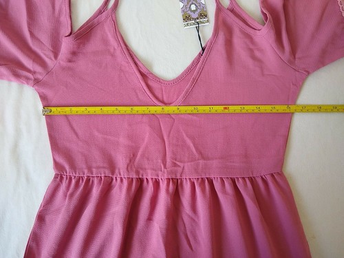 BOOHOO UK 10 Dusky Pink Maternity Crochet Trim Skater Dress NEW WITH TAGS - Picture 8 of 9