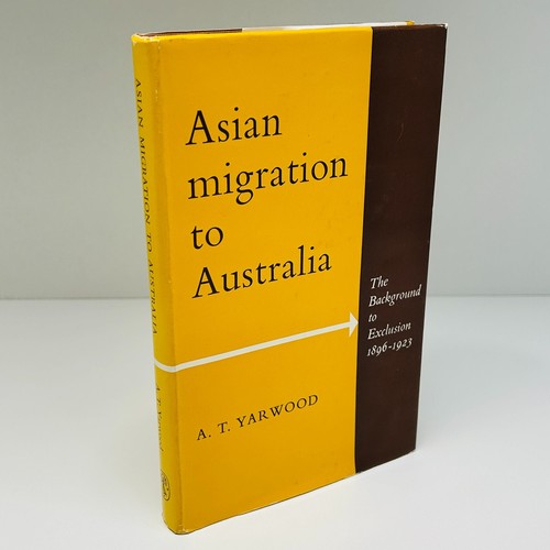 Asian Migration to Australia by A.T. Yarwood Hardcover Book First Edition 1964 - Picture 2 of 19