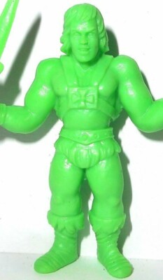 masters of the universe HE-MAN green wave 1 MUSCLE m.o.t.u.s.c.l.e motuscle
