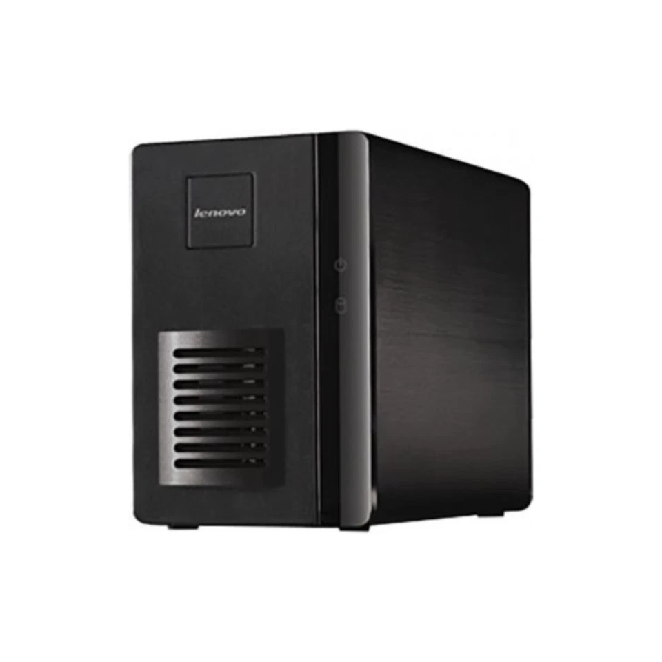 Lenovo Iomega IX2 2-Bays(NO DRIVE) Gigabit Ethernet NAS Device Black for Mac, PC - Image 2 of 4