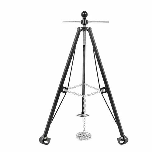 RV Gooseneck Stabilizer Tripod 7500lb 2-5/16" Ball Joint for 5th Wheel Trailers