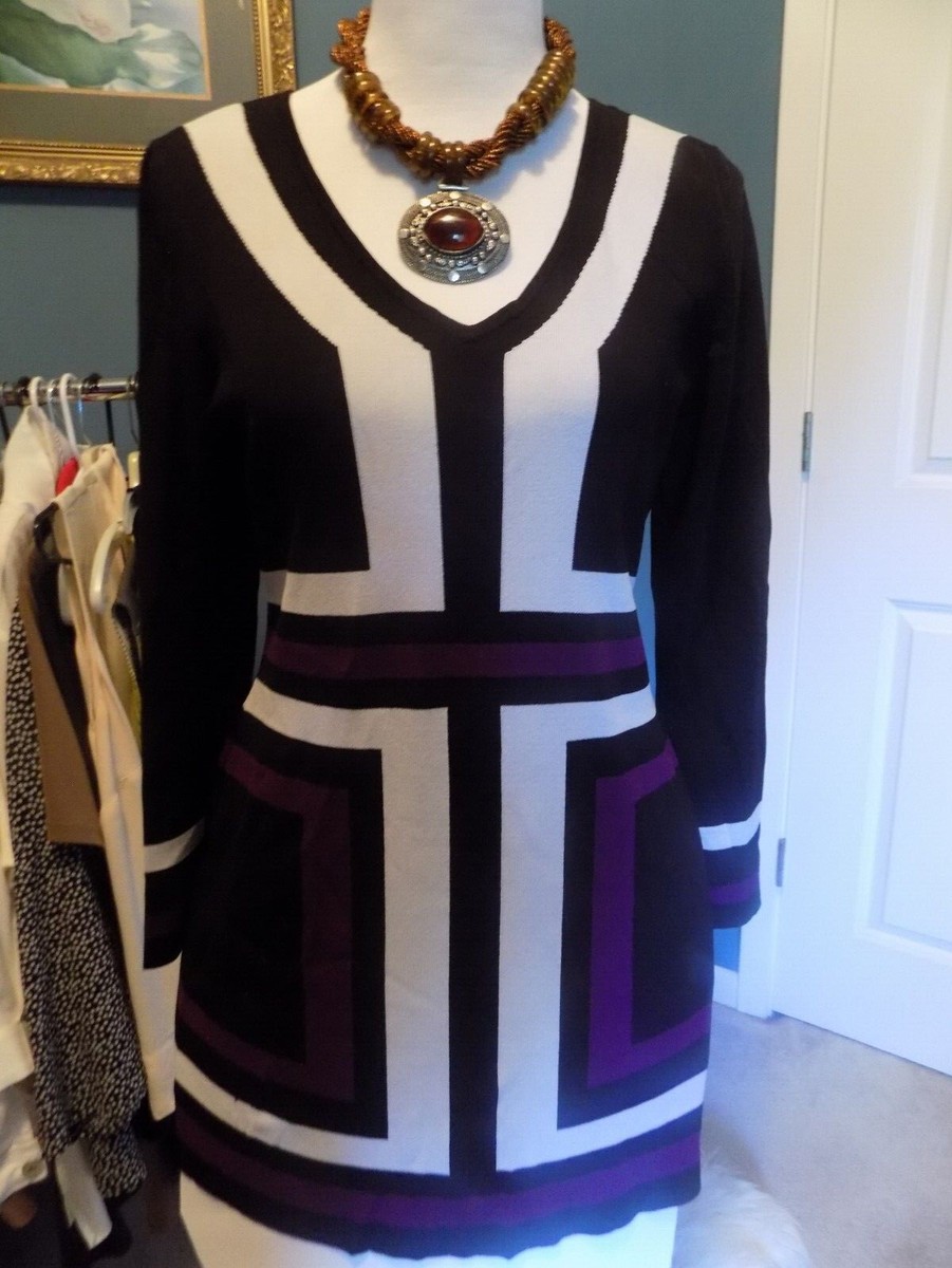 purple and gold chevron dress DAY OR EVENING STUNNING BY INTERNATIONAL CONCEPTS SIZE XL big girl