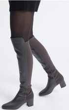 ON TREND OVER KNEE CLASSIC STYLE WITH STRETCH PANEL AND ZIP FOR FANTASTIC FIT