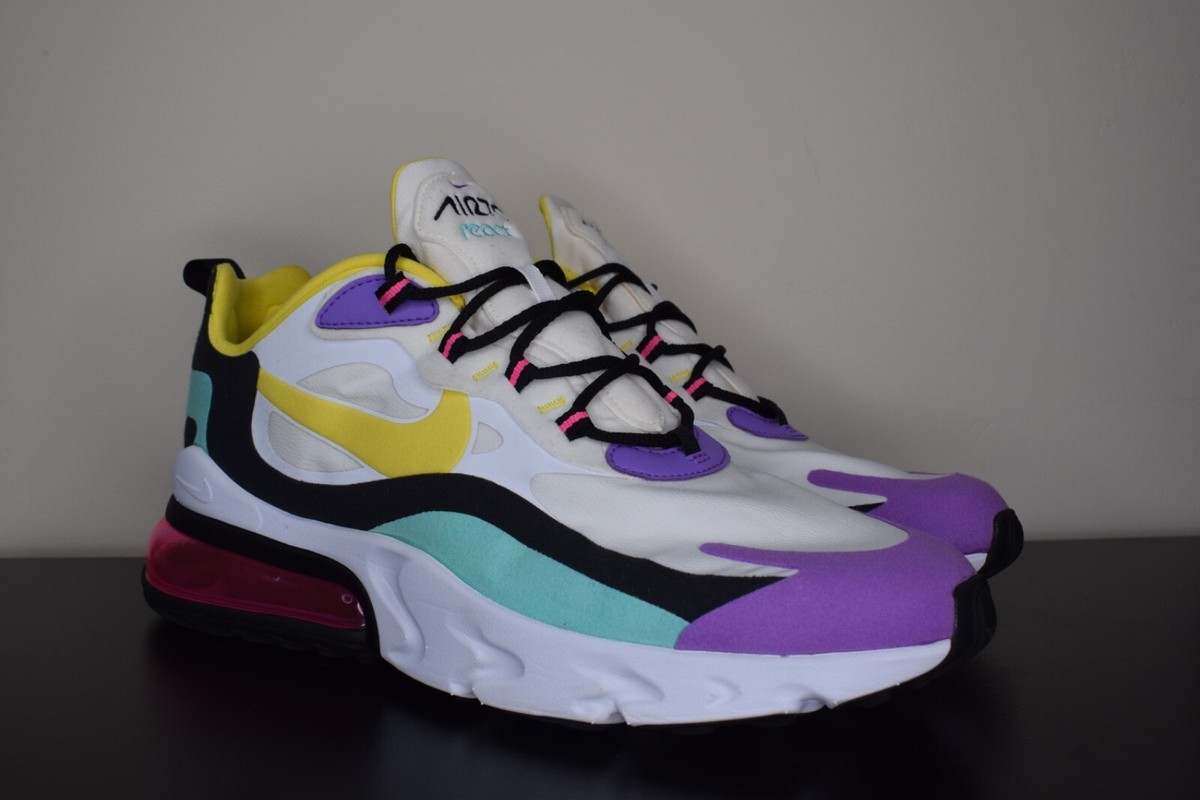 Nike Air Max 270 React Geometric Art A04971-101 Size UK