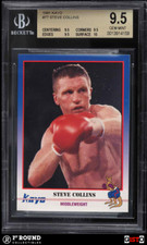 POP 1: Steve Collins RC BGS 9.5: 1991 Kayo Boxing Rookie Gisto Gem Mint Plus #77