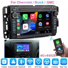 64GB For Chevrolet GMC Buick Chevy Android 15 GPS NAVI WIFI BT Car Stereo Radio