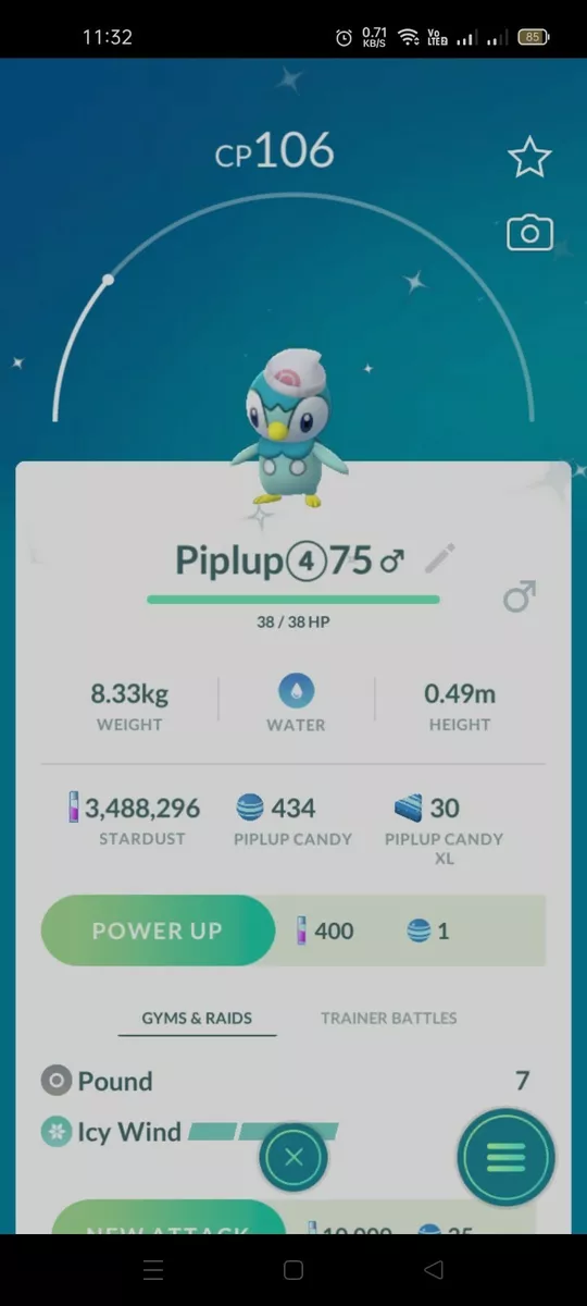 Pokemon Shiny Piplup go