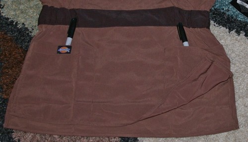 Dickies Black Label Soft Mock Wrap Scrub Top W/ Ribbon Tie & Pockets Size M - Picture 10 of 39