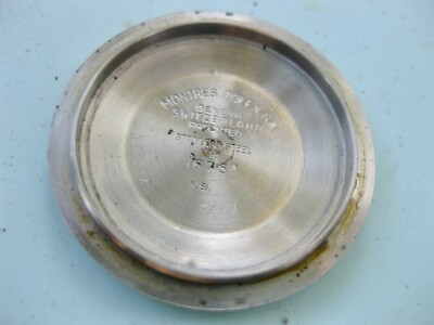 Genuine Rolex 1675 GMT Case Back II.61 From pointed guards Cornino