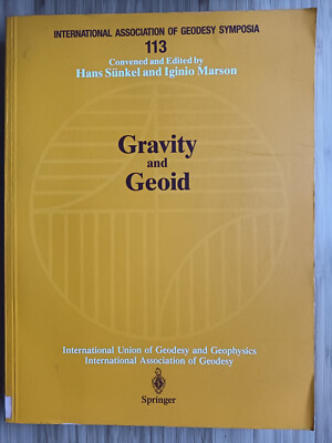 Gravity and Geoid  Joint Symposium of the International Gravity Commission 1994