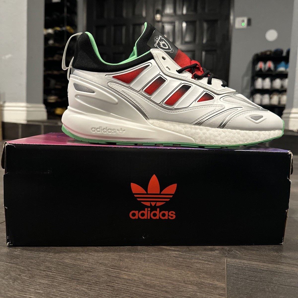 NIB Mens Adidas Guardians of the Galaxy ZX 2K Boost 2.0