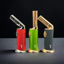 Scorch Torch Single Flame Multi Angle Butane Refillable Cigar Lighter 61602