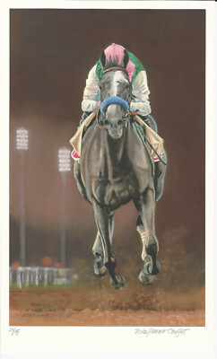 Hall of Fame Arrogate  2017 Dubai World Cup fine art print horse race racing