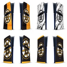 NHL BOSTON BRUINS VINYL SKIN DECAL FOR SONY PS5 PRO DIGITAL EDITION CONSOLE