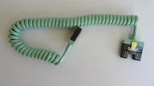 Telephone Handset Cord  Green Automatic  Electric Styleline  phone