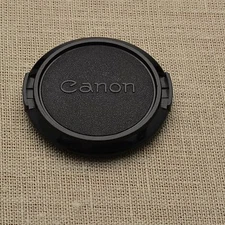 Retro Genuine Canon FD C 52mm Snap-On Front Lens Cap 50mm 1.8 (#1390)