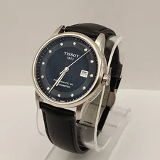 Tissot Powermatic 80 - Gentleman Men's Watch - Black Leather Band