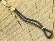 Downing Gold Filled & Nylon Loop End Butterfly Clp NOS Unused Watch Band Vintage