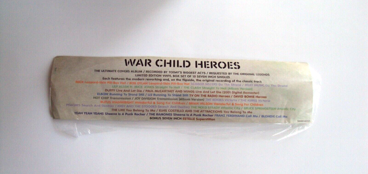 War Child Heroes [Single] [7 inch Vinyl Disc] (Vinyl, Feb