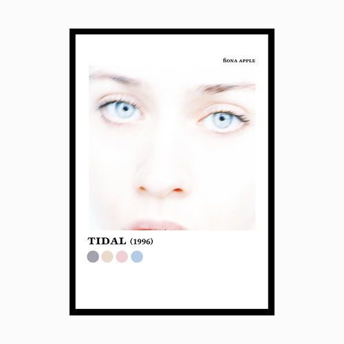 FIONA APPLE Discography Aesthetic Colour Pallette Album Music Poster Prints - Picture 2 of 6