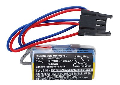 CS-MMR967SL Akku 1700mAh Für Mitsubishi A-Serie PLCs Und Robotersteuerungen