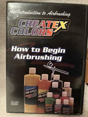 Createx Colors: How to Begin Airbrushing (DVD, 2005) Full Screen