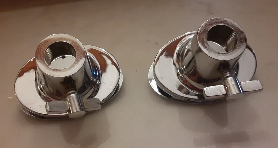 Басовый барабан ножка шпора крепление/кронштейн, хром, от DRUM D1 Jr набор, б/у, хорошо - Изображение 2 из 4