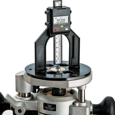 Trimmer Router Digital Tiefenmesser Messwerkzeug Metrisch & Imperial