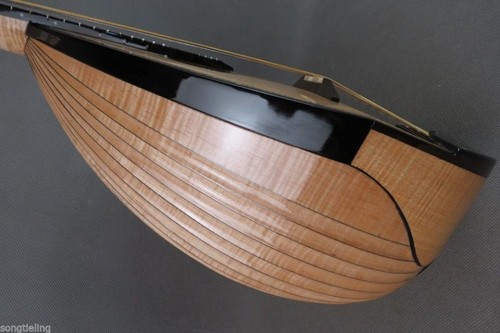 New Professional Japanese style 8strings bowlback Turnover Mandolin #7336 - Picture 6 of 11