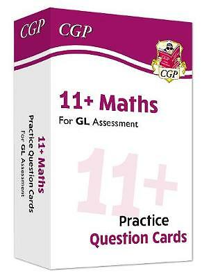 New 11 GL Maths Practice Question Cards - Ages 10-11 by CGP Books (PB 2019) - Image 2