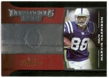 MARVIN HARRISON SERIAL /750 2008 PLAYOFF PRESTIGOUS PROS 26 INDIANAPOLIS COLTS