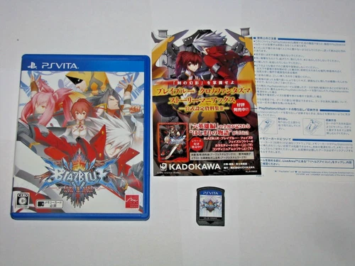 Blazblue Chrono Phantasma Japanese Playstation PS Vita Japan import US Seller