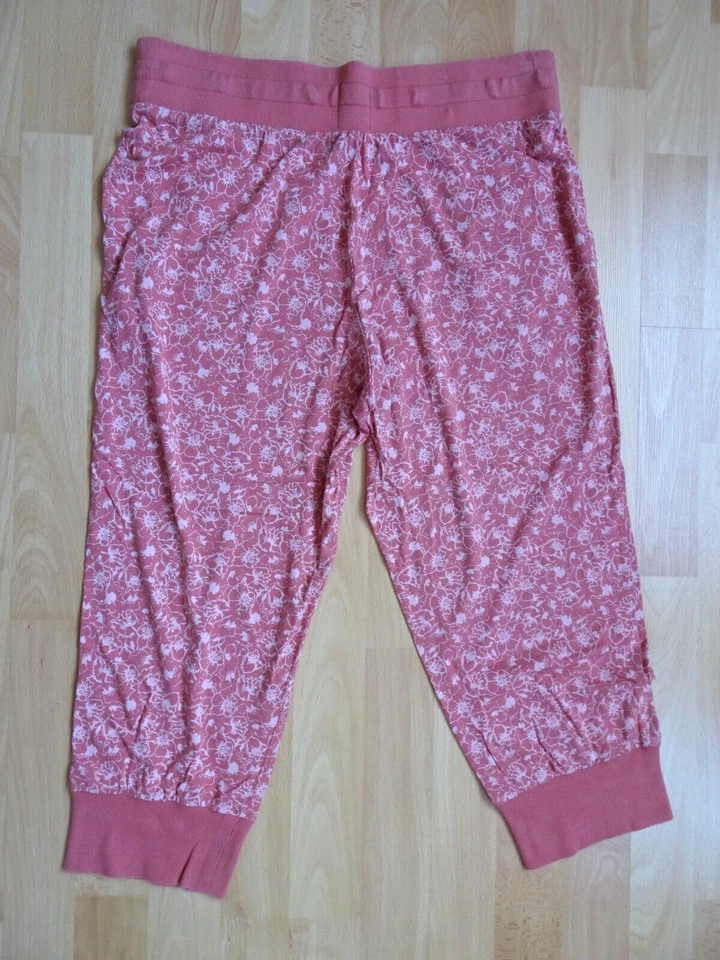Pyjama Hose von SCHIESSER MIX + RELAX S 36 Braun gemustert 2 Taschen Baumwolle - Bild 3 von 4