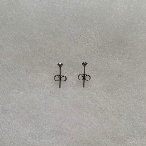 3mm Stud Earrings Tiny Small Swarovski Element Stainless Steel Basic Mix Match - Picture 63 of 105